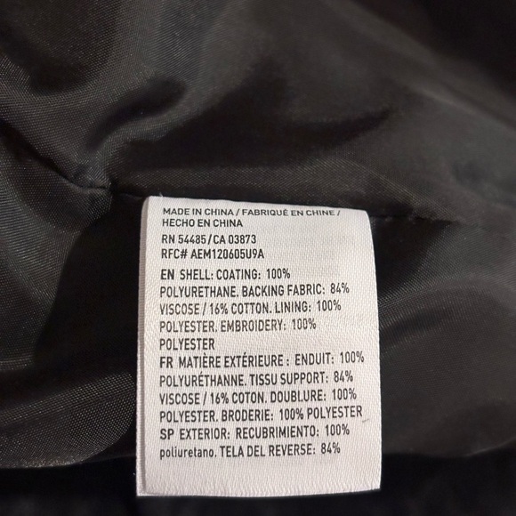 Black Studded Floral Embroidered Jacket, XXL - Picture 5 of 9